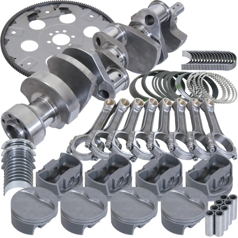 Eagle Chevy Lt1350 1Pc 3.750In Crank 6.000In I-Beam 4.040In Pistons 168 Tooth Fp Balanced Assembly 1