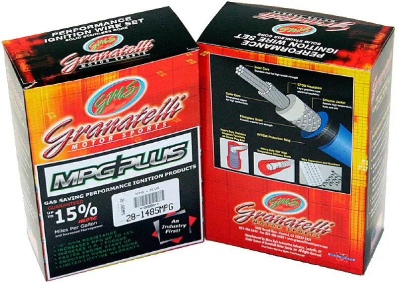 Granatelli 00-02 Volvo S40/V40 Series 4Cyl 1.9L Performance Ignition Wires 1