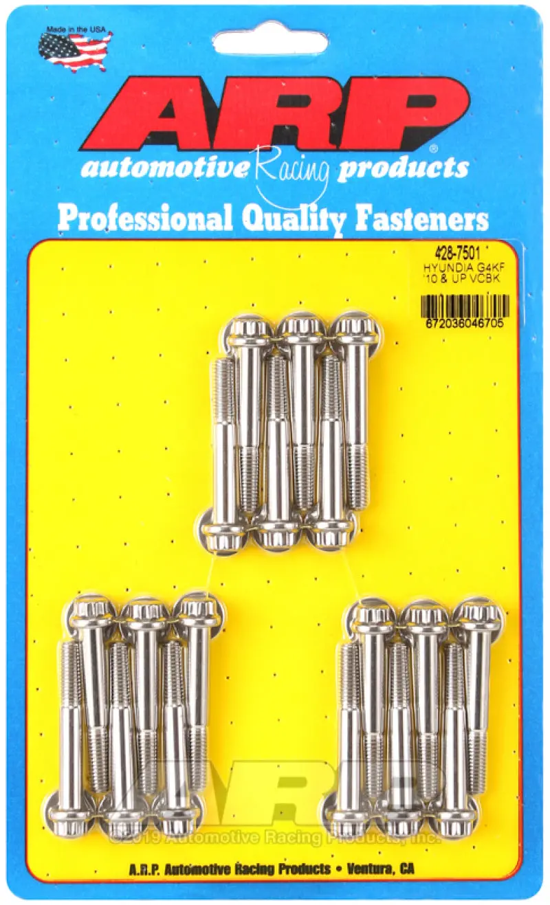 Arp Hyundai Genesis G4kf 2L 2010+ Valve Cover Bolt Kit 1