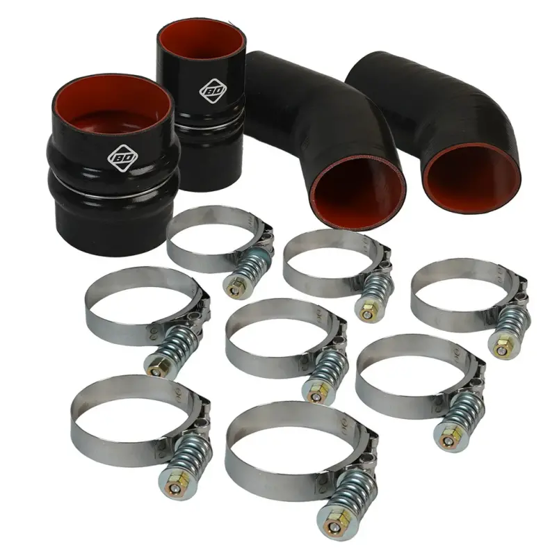 Bd Diesel 13-18 Ram 2500/3500/4500/5500 6.7L Cummins Intercooler Hose & Clamp Kit 1