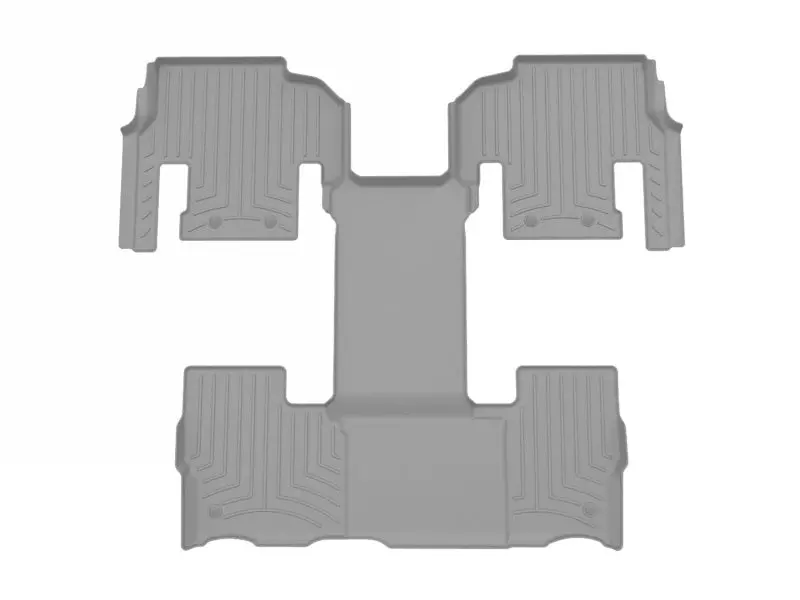Weathertech 23-24 Jeep Wagoneer (Incl. L) 8-Passenger Rear Floorliner Hp - Black 1