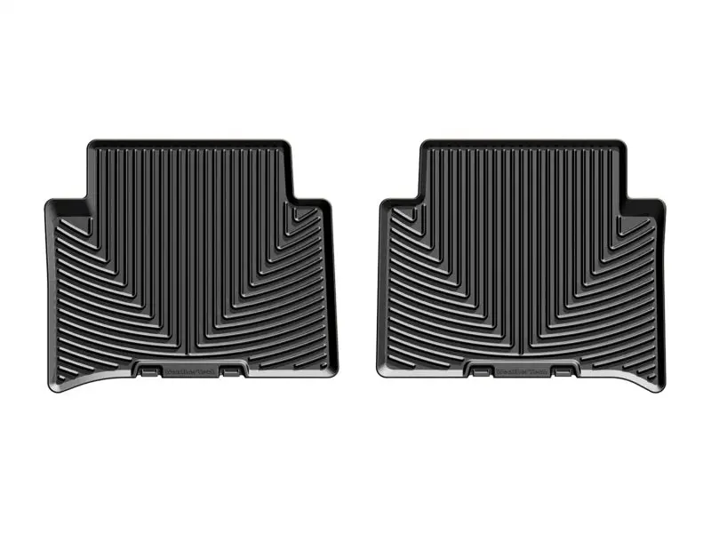 Weathertech 2015+ Chevrolet Colorado Rear Rubber Mats - Black 2