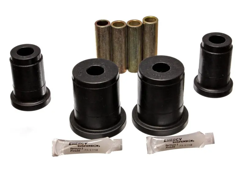 Energy Suspension 87-88 Ford Thunderbird / 87-88 Mercury Cougar Black Front End Control Arm Bushings 1