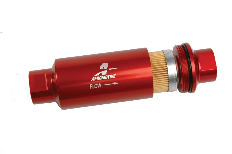 Aeromotive In-Line Fuel Filter - (An-10) 10 Micron Fabric Element 1