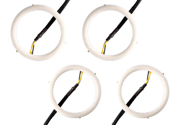 Diode Dynamics Halo Lights Led 70Mm/80Mm - Red Four 1