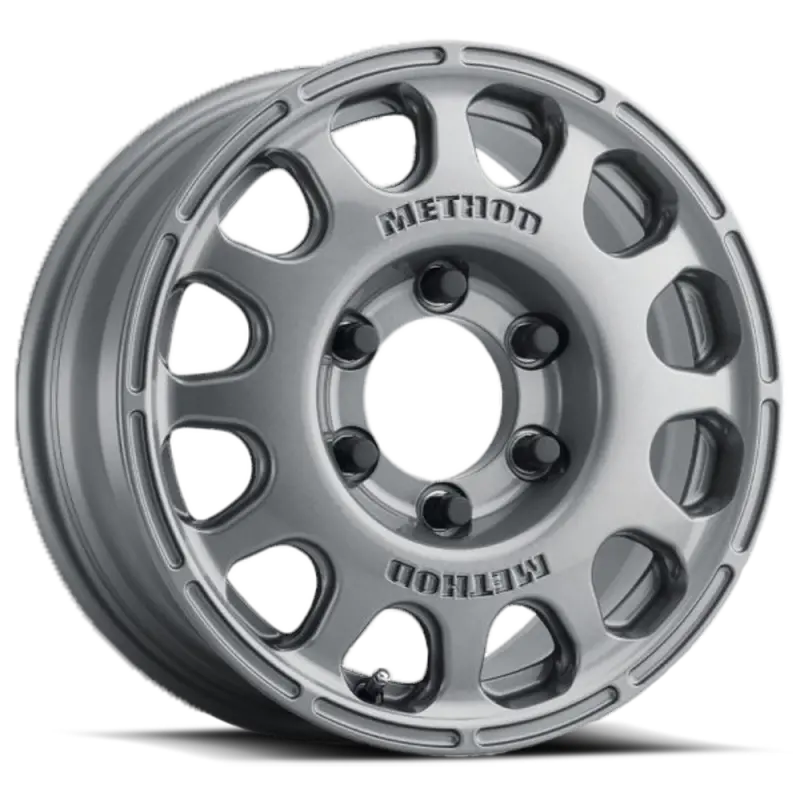 Method Mr107 16X7 +45Mm Offset 6X5.5 102Mm Cb Gloss Titanium Wheel 1