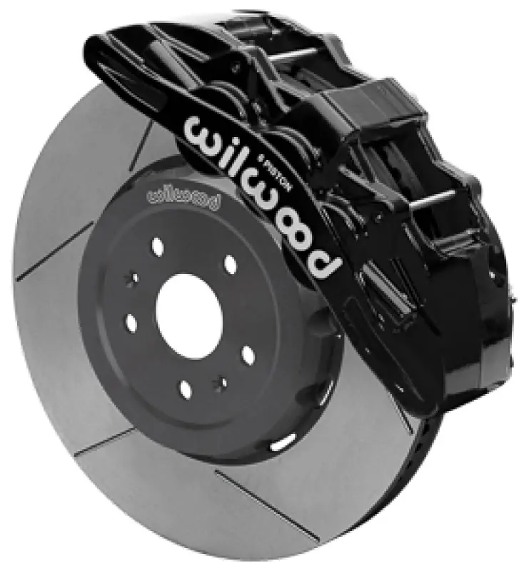 Wilwood Sx6r Big Brake Dynamic Front Brake Kit 15In Slotted Brake Rotor Black 2020-2025 Chevy C8 Chevy Corvette 1