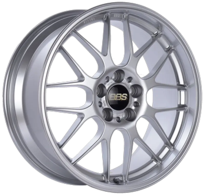 Bbs Rg-R 18X8.5 5X114.3 Et36 Pfs Diamond Silver Wheel -82Mm Pfs/Clip Req 1