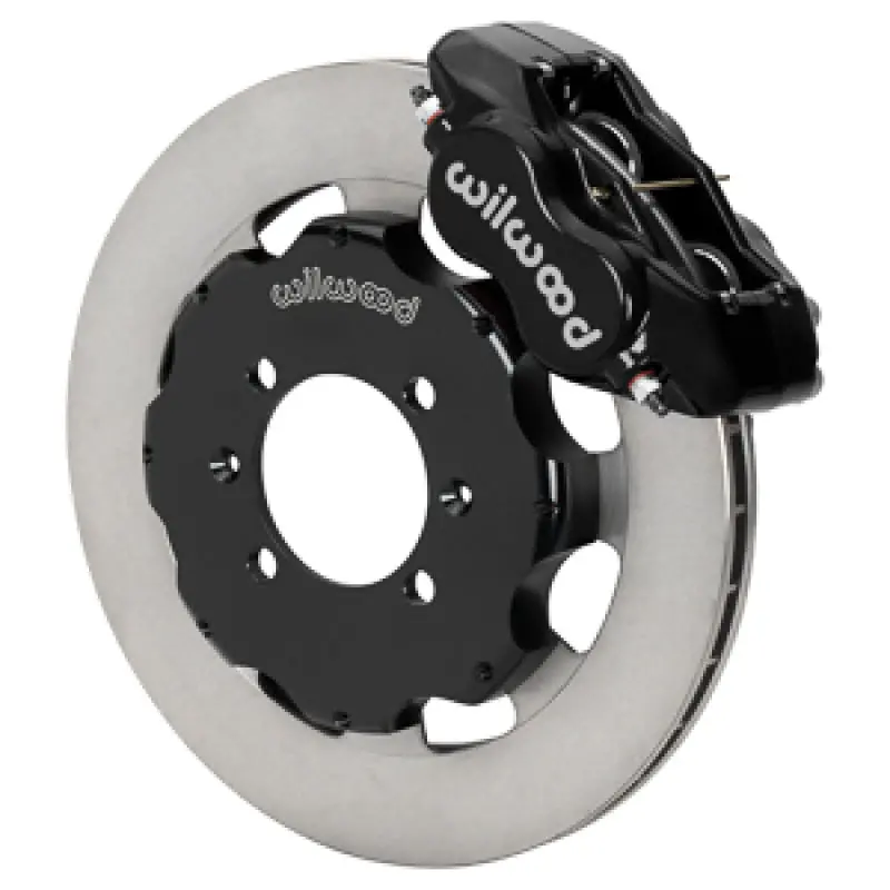Wilwood Forged Dynalite Front Hat Kit 11.75In Black Rotor 90-05 Miata 1