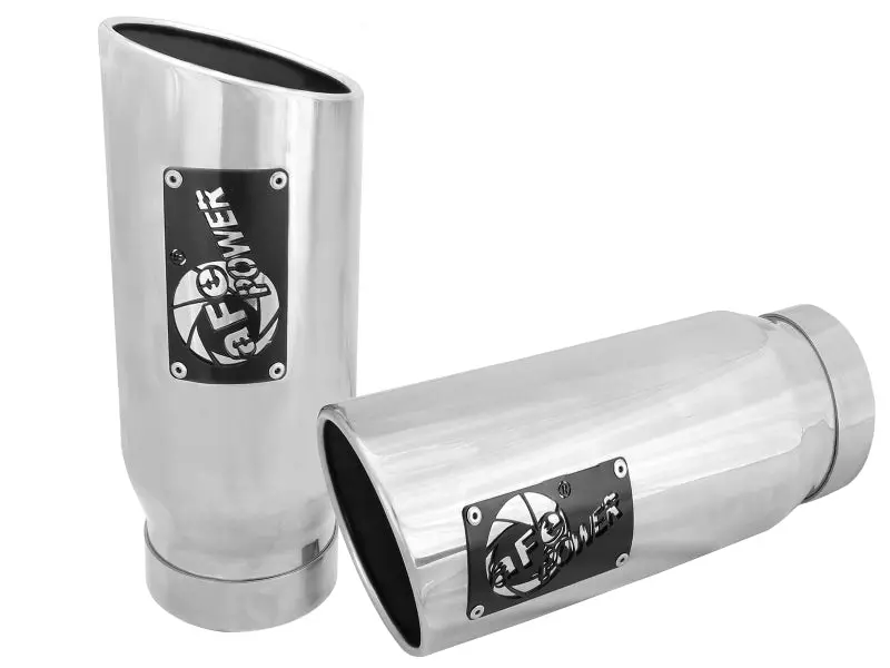 Afe Mach Force-Xp Universal Exhaust Tip 4 In Inlet X 5 In Outlet X 12 In L 1