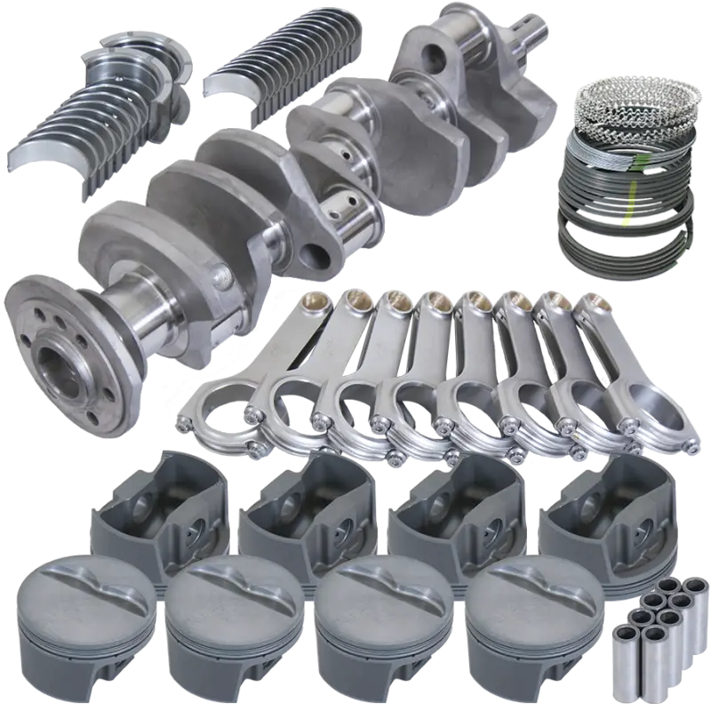 Eagle Chevy 350 3.750In Crank 5.700In H-Beam -5Cc Flat Top 4.030In Pistons Balanced Assembly 1