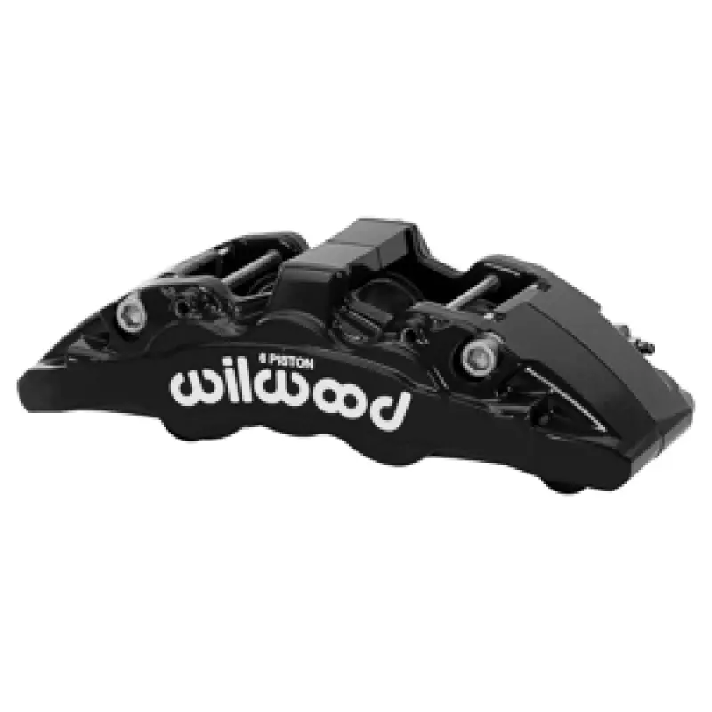 Wilwood Caliper-Aero6-L/H - Black 1.75/1.38In Pistons 1.25In Disc 1