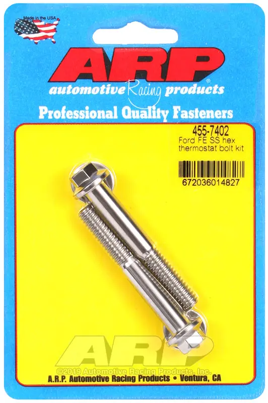Arp Ford Fe Ss Hex Thermostat Bolt Kit 1