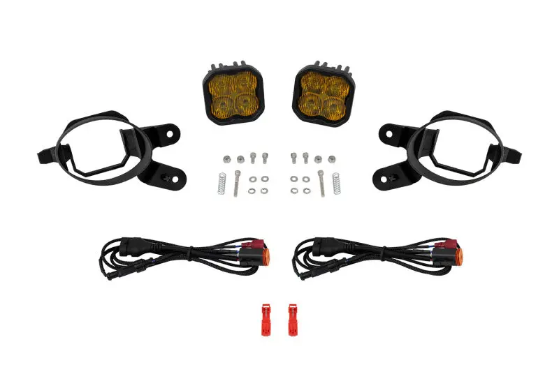 Diode Dynamics 10-13 Lexus Is250c Ss3 Led Fog Light Kit (3000K) Pro Yellow Sae Fog - Yellow 1