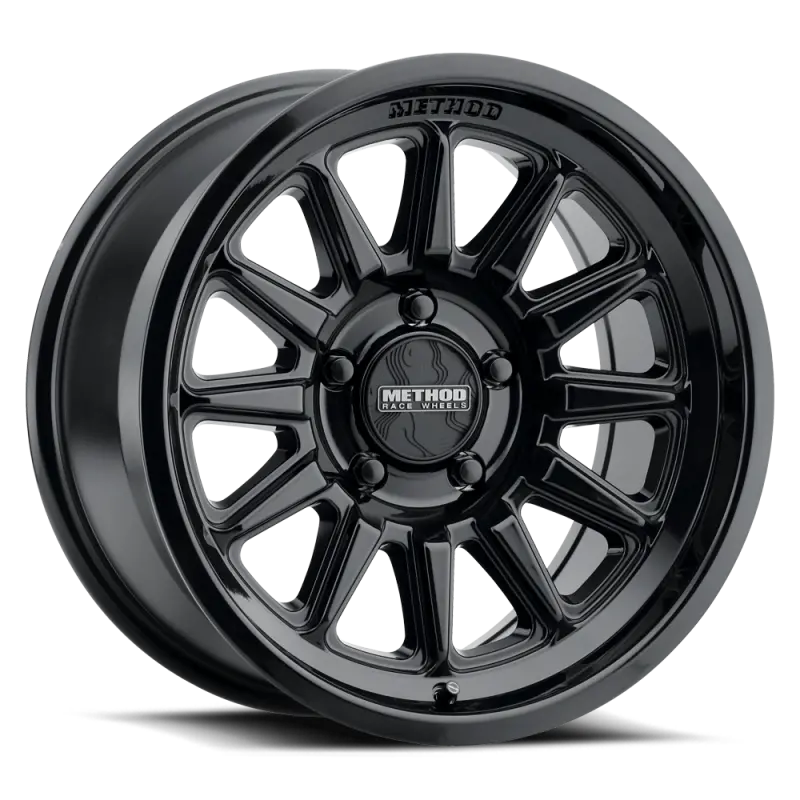 Method Mr323 20X9 / 8X170 Bp / 12Et / 5.44In Bs / 130.81Mm Cb - Gloss Black Wheel 1