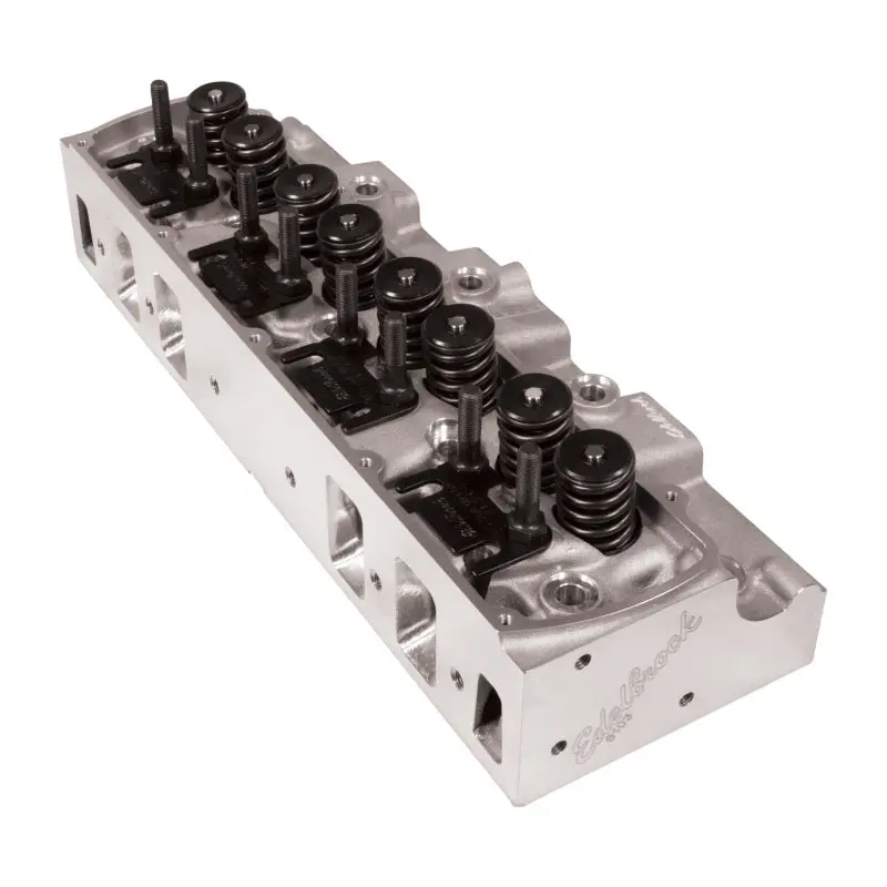 Edelbrock Sb Oldsmobile Performer Rpm Cylinder Heads For Hydraulic Roller Cam 1