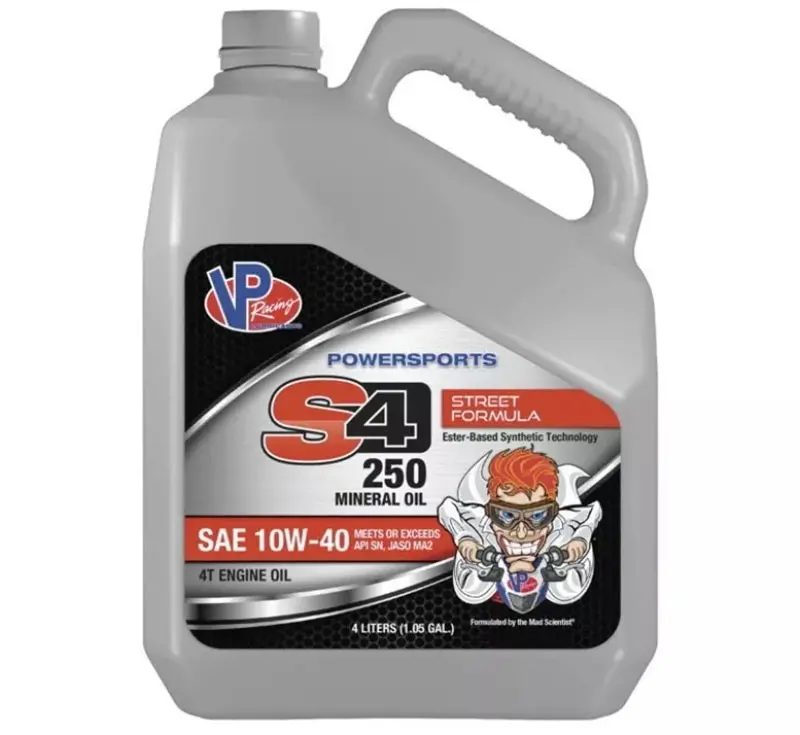 Vp Racing Lubricants S4-250 10W40 Mineral 4L 1