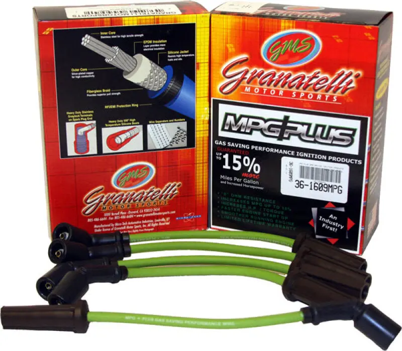 Granatelli 04-07 Mazda Rx-8 1.3L Mpg Plus Ignition Wires 1