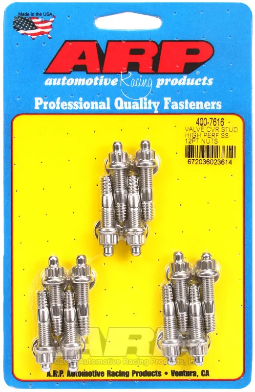 Arp Hi-Perf Ss 12Pt Valve Cover Stud Kit 12Pc 1