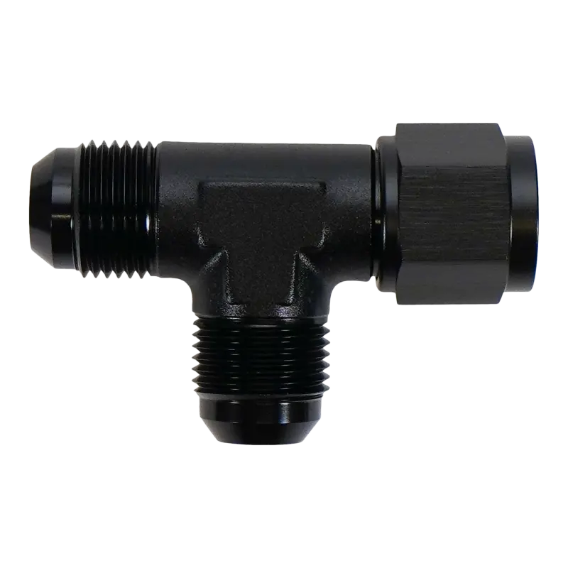 Deatschwerks An-10 Male Flare To Female Flare Swivel Tee On Straight 1