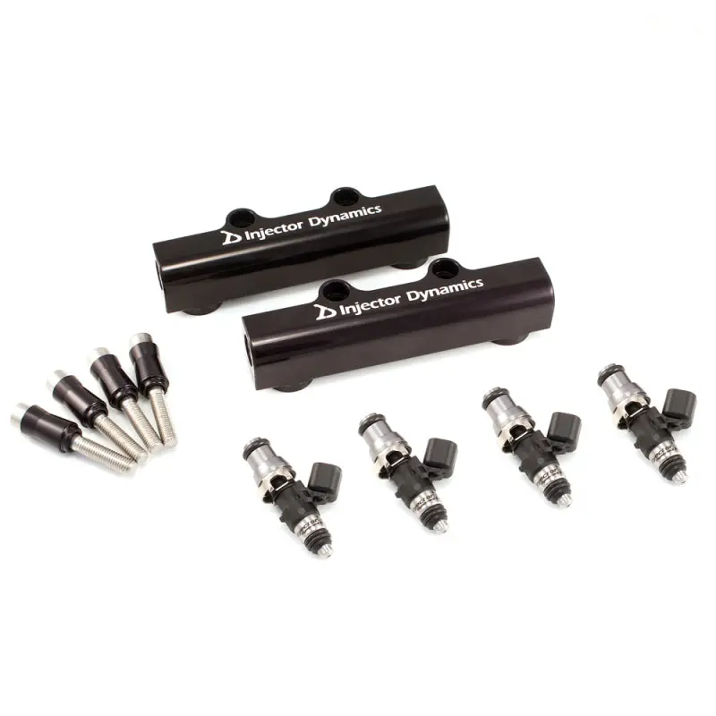 Injector Dynamics 2600-Xds Injectors - 04-06 Subaru Wrx Sti - Top Feed Conversion Kit (Set Of 4) 1