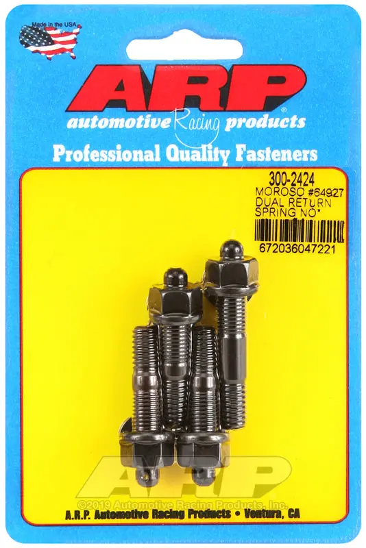 Arp Moroso 64927 Dual Return Spring No Spacer Plate Pro Series Carb Stud Kit 1