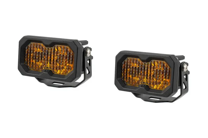Diode Dynamics C2 2.0 Max Yellow Combo/Driving Standard Abl (Pair) 1