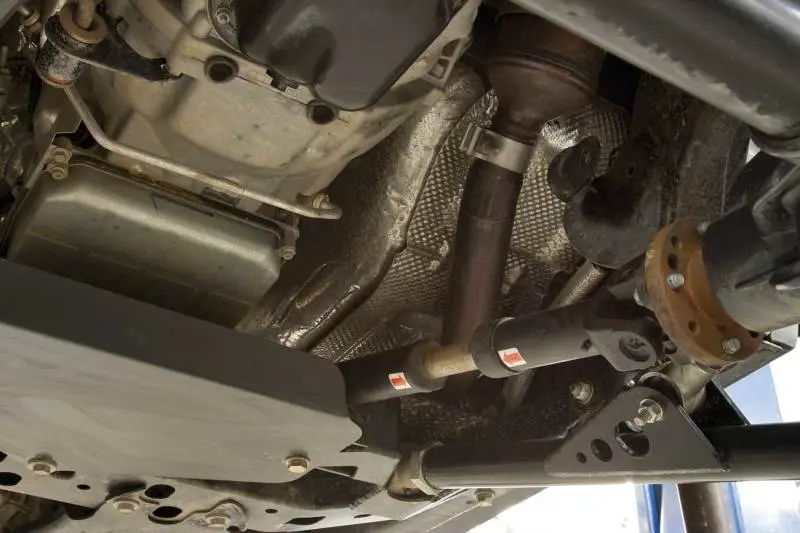 Fabtech 12-18 Jeep Jk 4Wd Exhaust Loop Delete Pipe 1