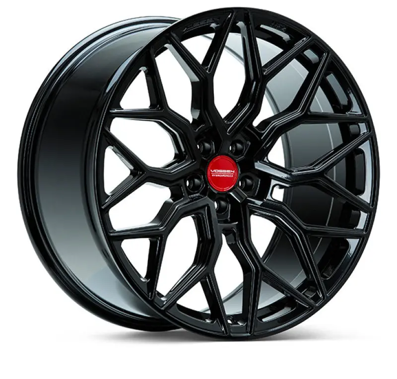 Vossen Hf-2 22X10.5 / 5X112 / Et8 / Super Deep / 66.5 - Gloss Black Wheel 1