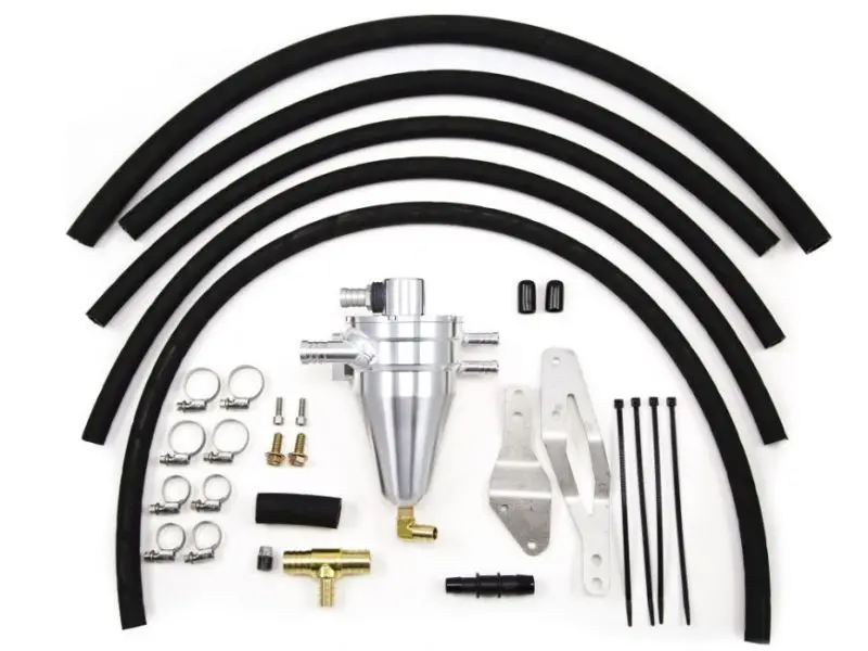 Killer B 02-07 Wrx/Sti Gd Air/Oil Separator (Complete Kit W/Hosing + Clamps) 1