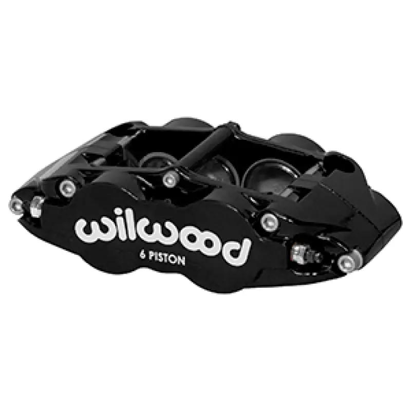 Wilwood Caliper Narrow Superlite 6R Lh Black 1.62In / 1.12In / 1.12In Pistons 1.10In Disc 1