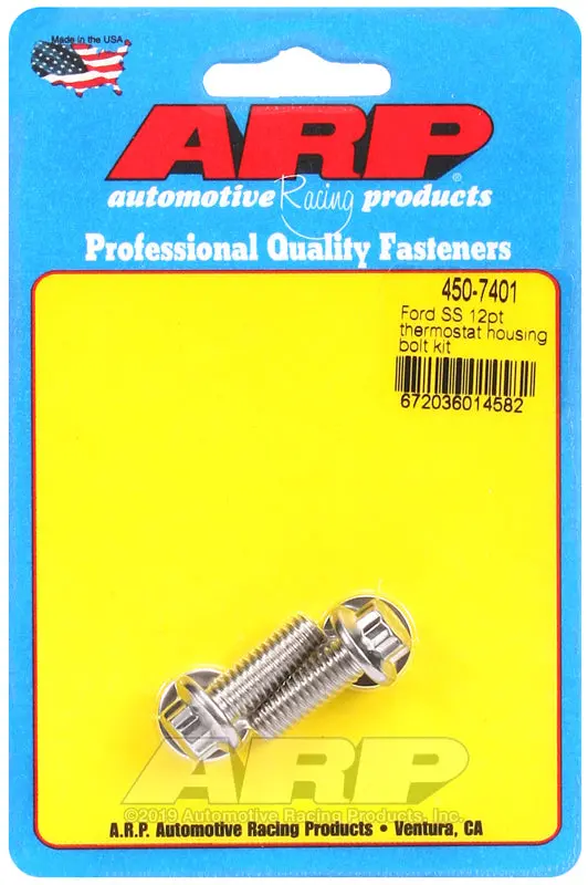Arp Ford Ss 12Pt Thermostat Housing Bolt Kit 1