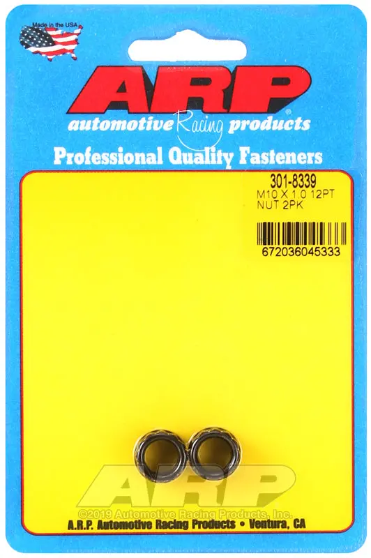 Arp M10 X 1.00 12Pt Nut Kit 1