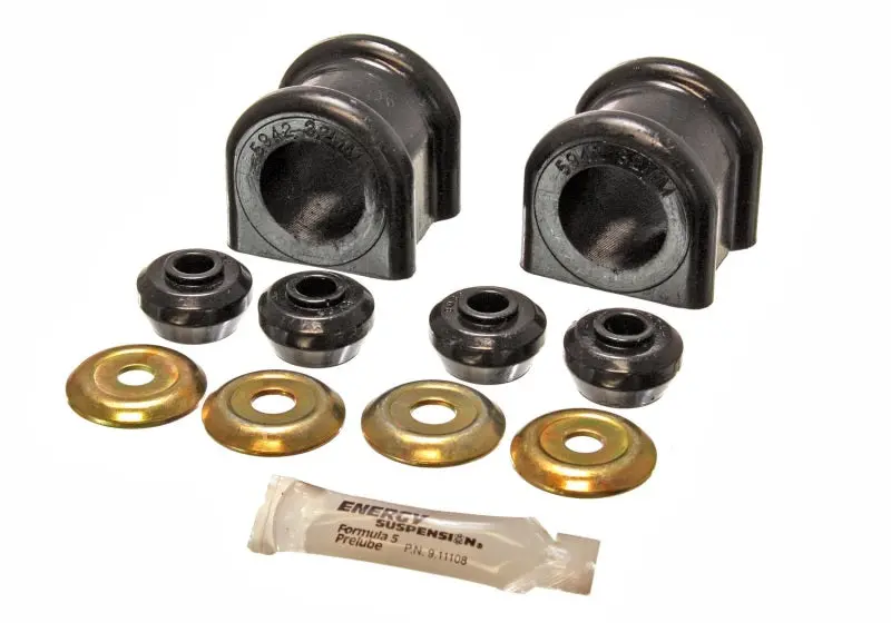 Energy Suspension 2006-08 Dodge Ram 1500/2500/3500 4Wd 32Mm Black Front Sway Bar Bushing Set 2