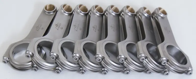 Eagle Chevrolet Big Block Stock Size 396/427/454 H-Beam Connecting Rod W/ Arp 2000 Bolts (Set Of 8) 1