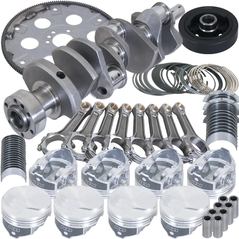Eagle Chevy 454 1Pc 4.250In Crank 6.385In I-Beam Rods 17Cc Dome 4.280In Pistons Balanced Assembly 2