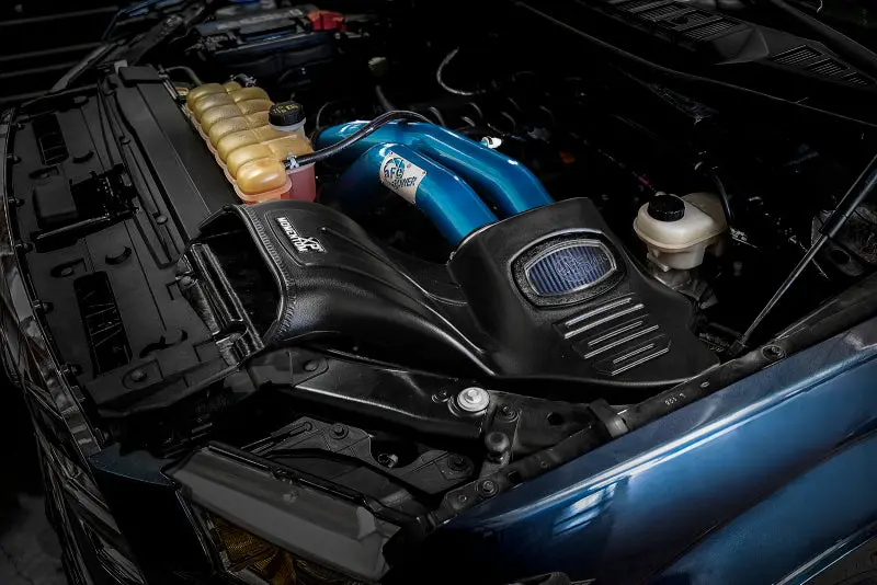 Afe Momentum Xp Cold Air Intake System W/ Pro 5R Media Blue 2015-2019 Ford F-150 V8-5.0L 2
