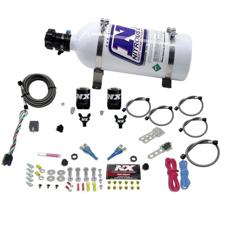 Nitrous Express Bmw Efi All Dual Nozzle Nitrous Kit (50-300 Hp) W/5Lb Bottle 2
