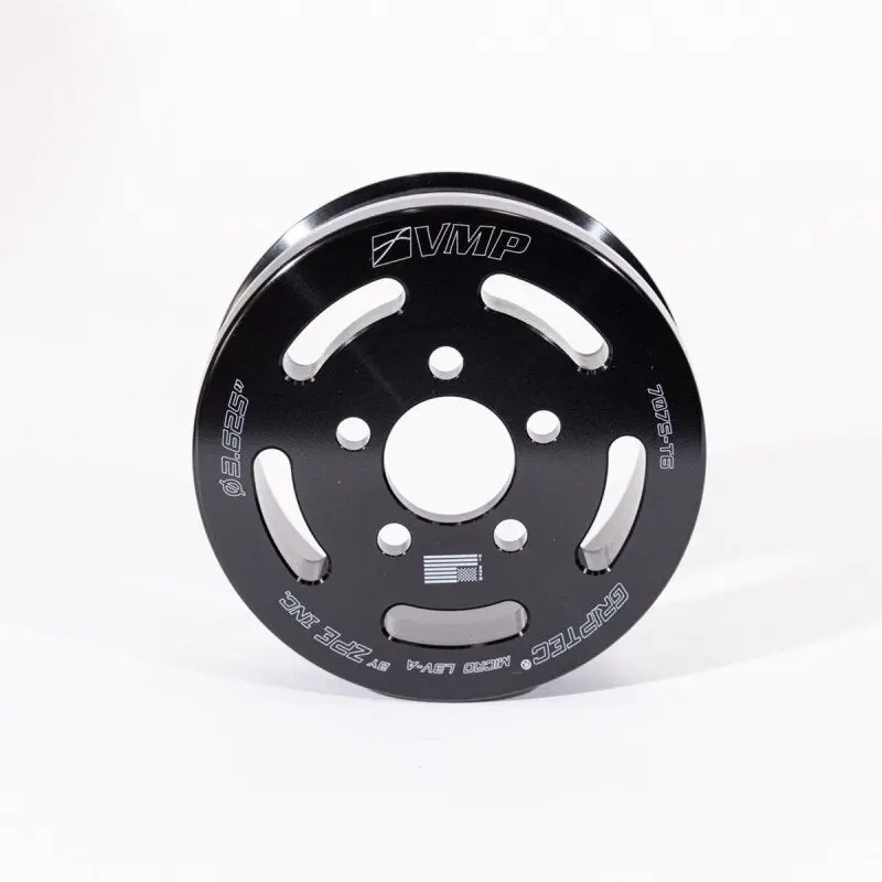 Vmp Performane Gen6 Supercharger 3.625In Griptec 6-Rib Pulley 1