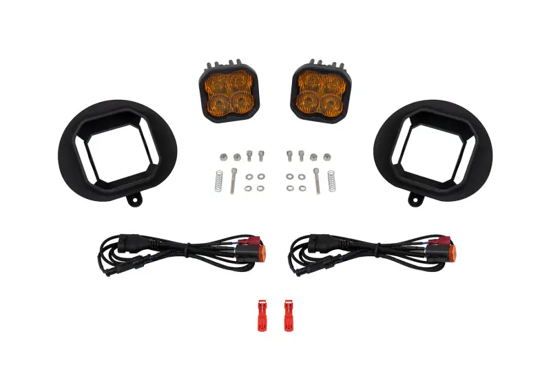 Diode Dynamics Ss3 Max Type 2003 Sierra Kit Abl Yellow Sae Fog 1