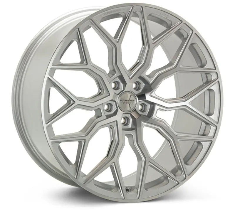Vossen Hf-2 22X10.5 / 5X120 / Et38 / Deep / 72.56 - Silver Polished Wheel 1