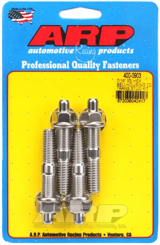 Arp 7/16In Ss Hex Bellhousing To Trans Stud Kit 1