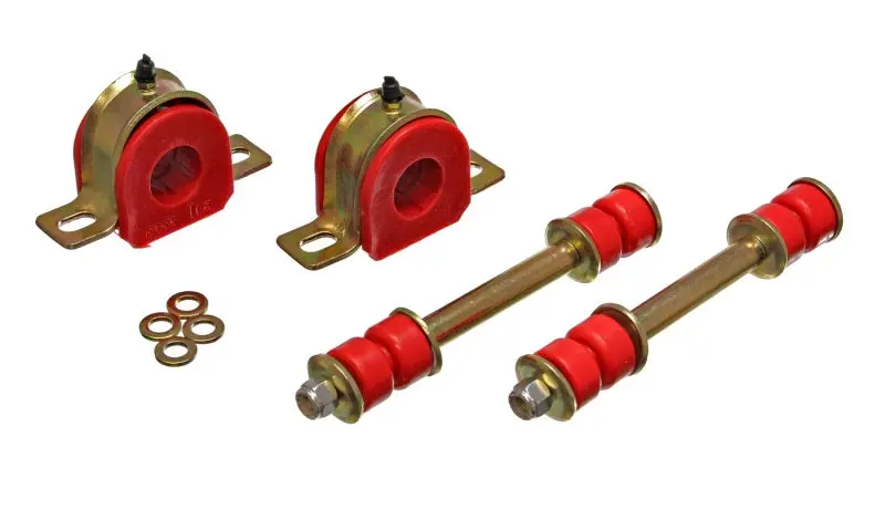 Energy Suspension 82-04 Gm Blazer / S-10/15 Pickup Red Front Sway Bar Bushing Set (End Links Inc) 1