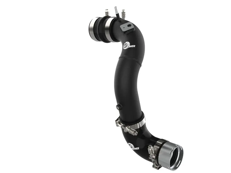 Afe Power 21-22 Ford Bronco L4-2.3L (T) Bladerunner 3In Aluminum Cold Charge Pipe Black 1