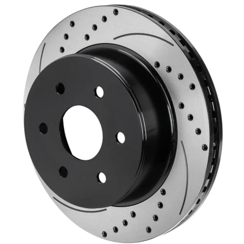 Wilwood Rotor-2.22In Offset-Srp-Blk-Drill-Rh - 6 Lug 1