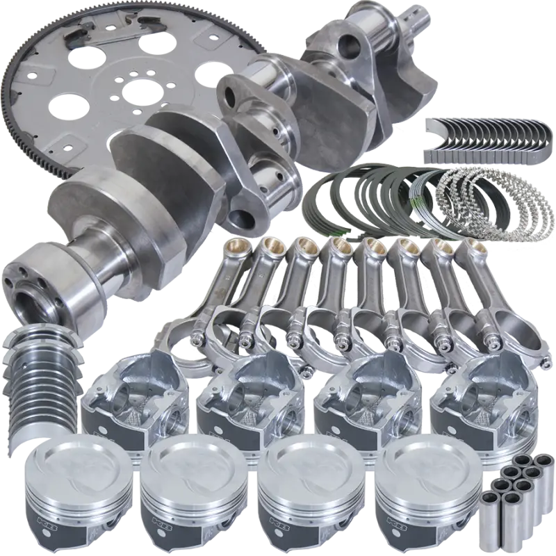 Eagle Chevy Lt1350 1Pc 3.750In Crank 5.700In I-Beam Rods 4.030In Pistons 168 Tooth Fp Bal Assembly 2
