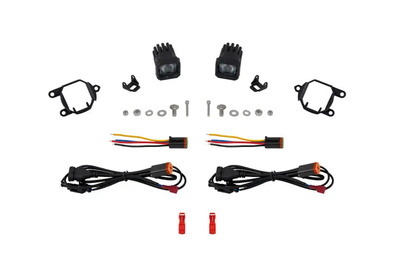 Diode Dynamics 21-24 Nissan Armada Ssc1 Led Fog Light Kit (6000K) White Sae Fog - Cool White 1