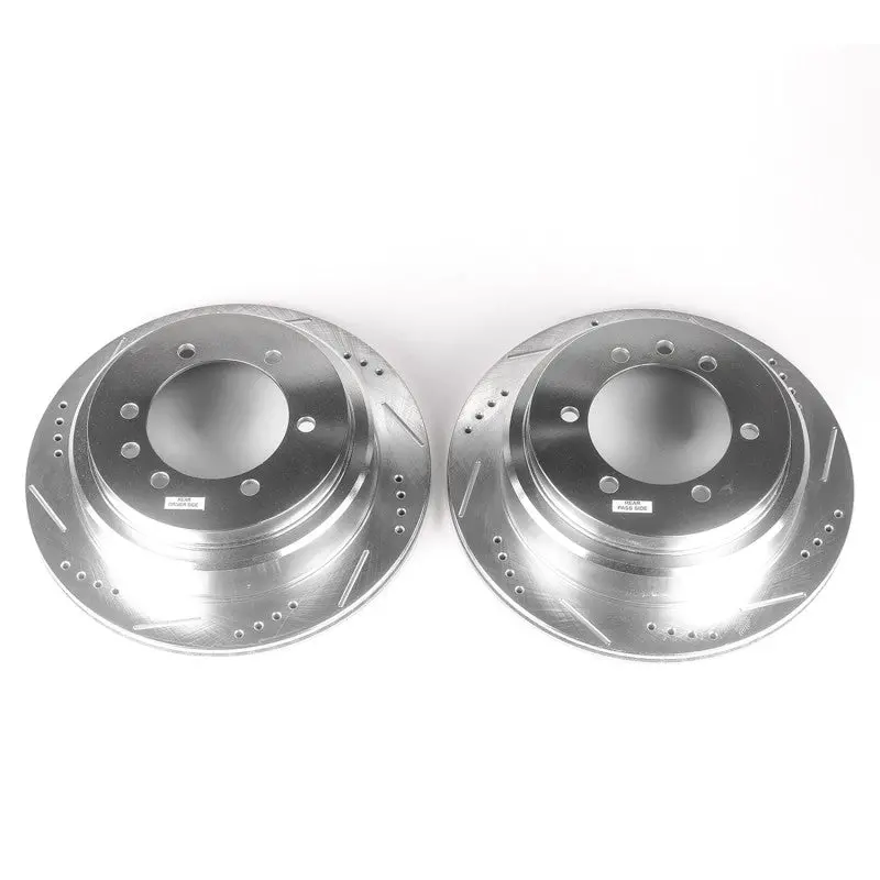 Power Stop 06-09 Nissan Patrol (Middle East Market) Front/Rear Drilled & Slotted Rotor (Pair) 1
