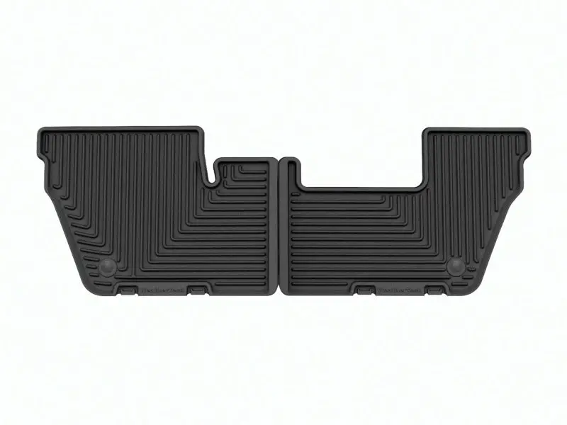 Weathertech 2021-2023 Jeep Cherokee L Rear Rubber Mats - Black 1