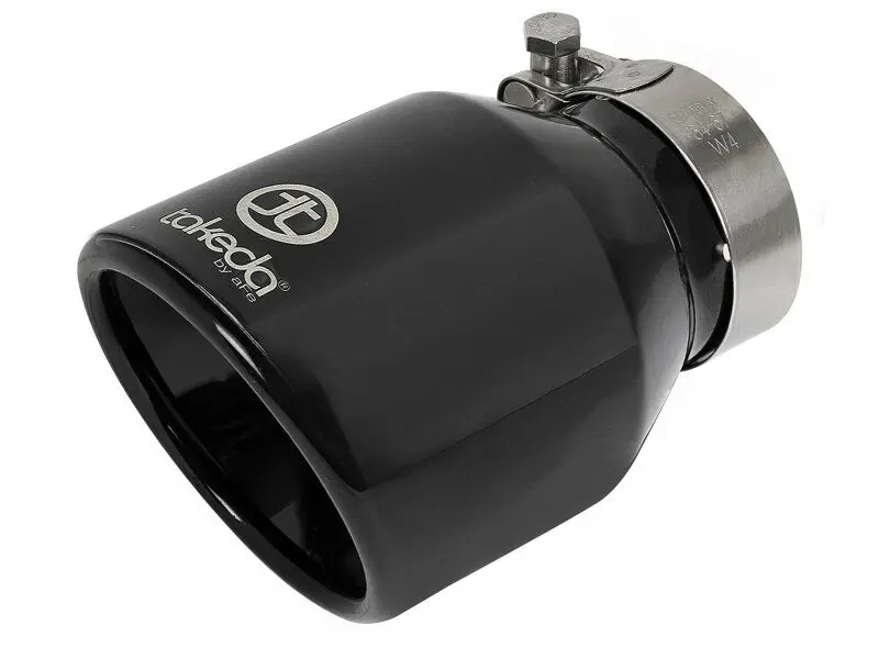 Afe Takeda Universal Exhaust Tip 2-1/2 In Inlet X 4 In Outlet X 6 In L 1